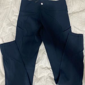 Lululemon Leggings Navy Blue Full Length